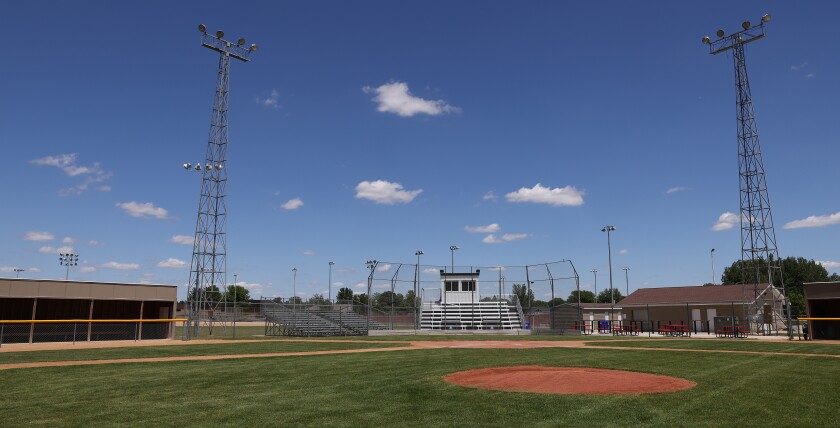 School District 518 high school Baseball field located at the Worthington Middle school.