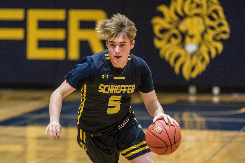 Schaeffer Academy, Rushford-Peterson boys basketball