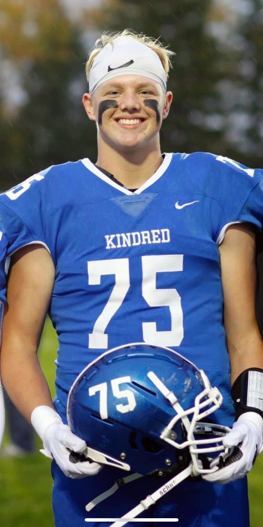 Relative Vikings lineman Riley Sunram.
