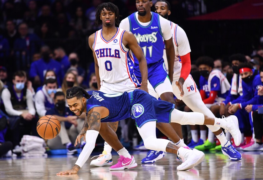 NBA: Minnesota Timberwolves at Philadelphia 76ers