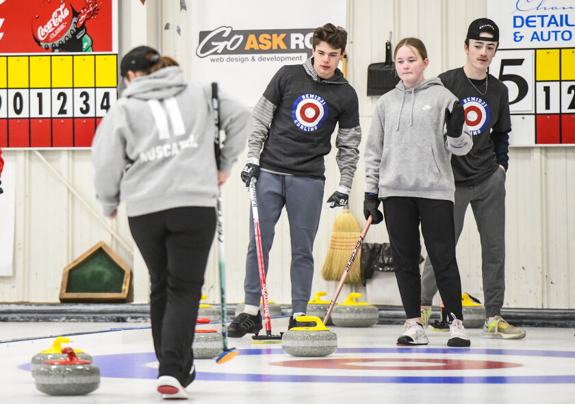 4 Curling Rocks Curling Rocks Junior Bonspiel draws 40 teams to Bemidji - The Bemidji ...