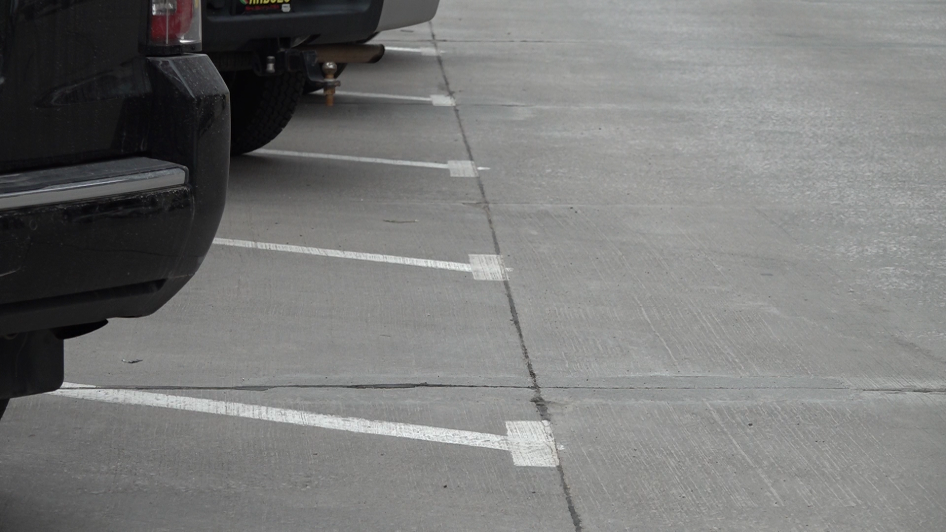 New Downtown Parking Lines Target Oversized Vehicles