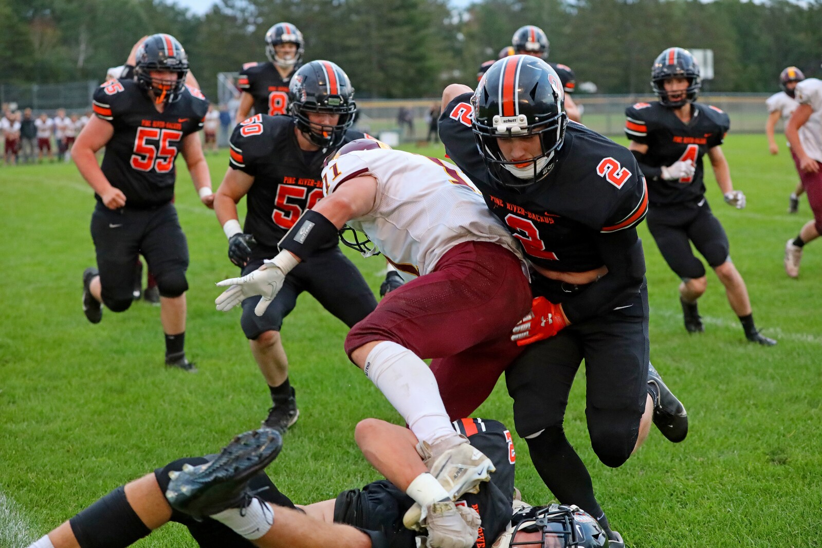 PRB football vs Bagley