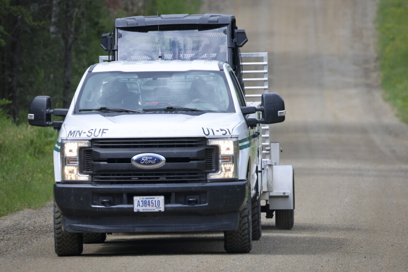 wildfire operations and preparations in forest environment