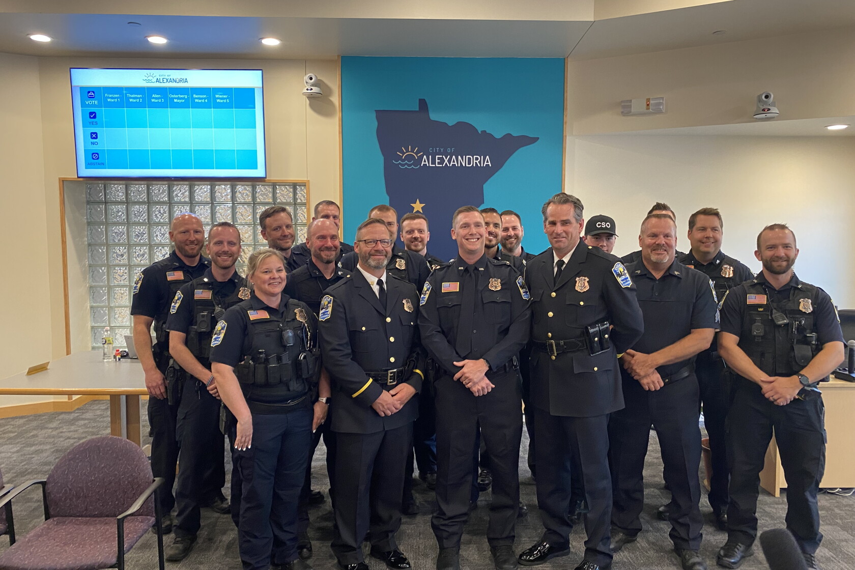 Corey Luckow New Alexandria police officer hired - Alexandria Echo Press | News ...
