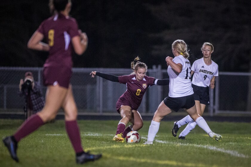 Stewartville, Caledonia girls soccer