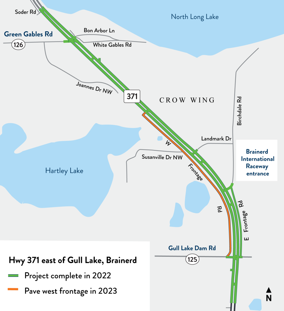 Forum 371 Work resumes on Highway 371 north of Brainerd - Pine and Lakes Echo ...