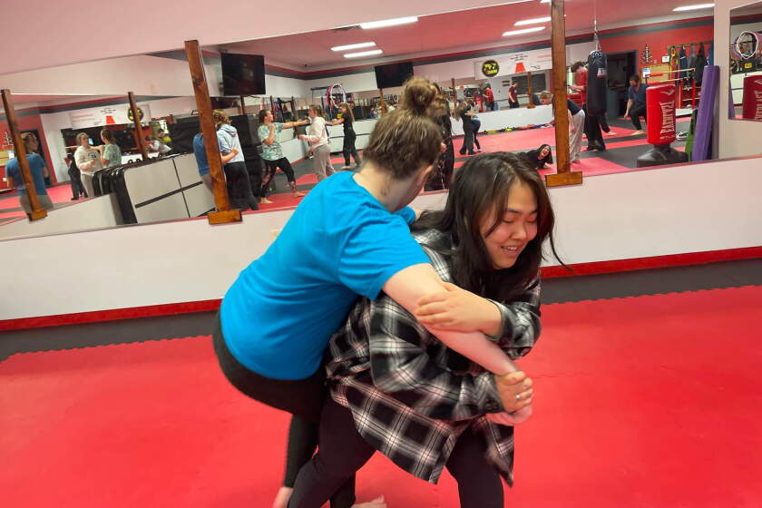 First Self Defence Lesson Self-defense is putting yourself first - Brainerd Dispatch | News ...