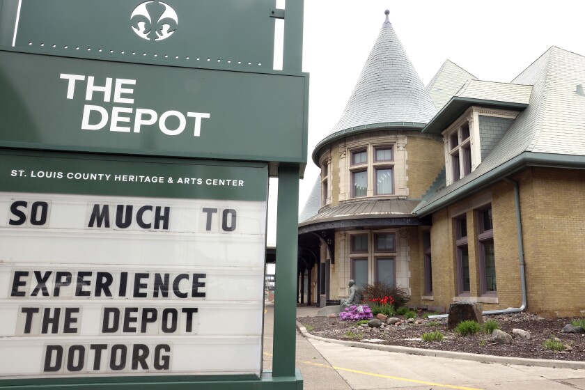 The Duluth Depot.