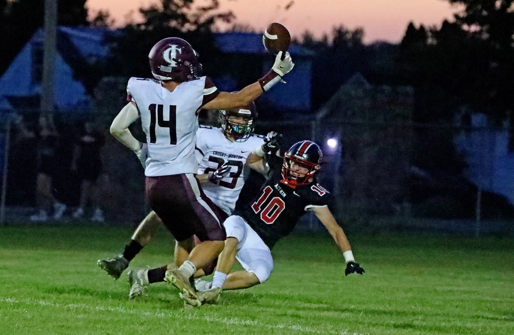 Aitkin football against Crosby-Ironton on Thursday, Sept. 1, 2022, at Aitkin.