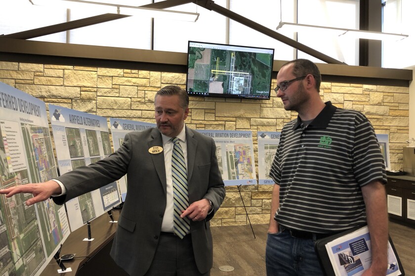 Grand Forks airport plans to extend one runway, update another in 10 ...