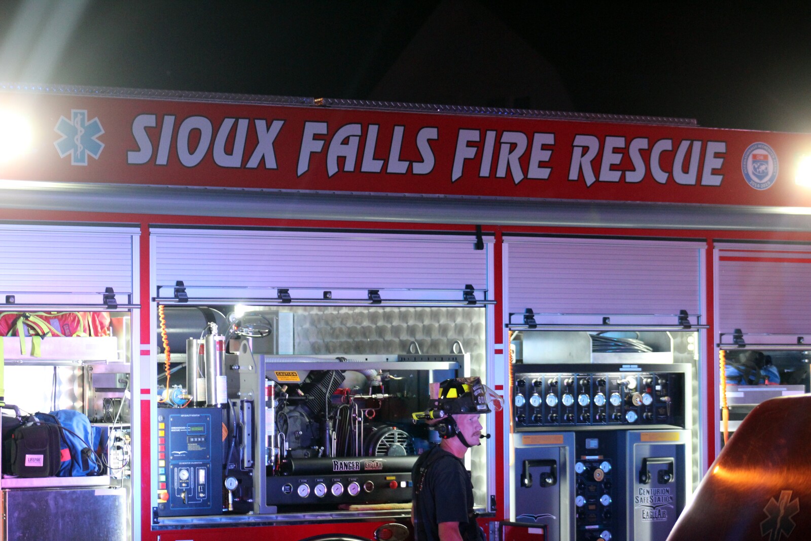Sioux Falls Fire Rescue emphasizing battery fire risks during Fire Prevention Week