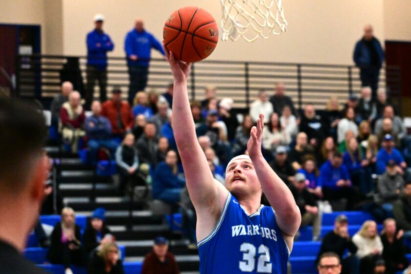 Brainerd Warrior Boys Basketball against the Duluth East.