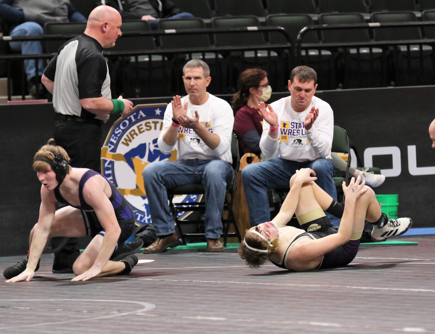 Wrestling Tournament at Xcel Energy Center.
