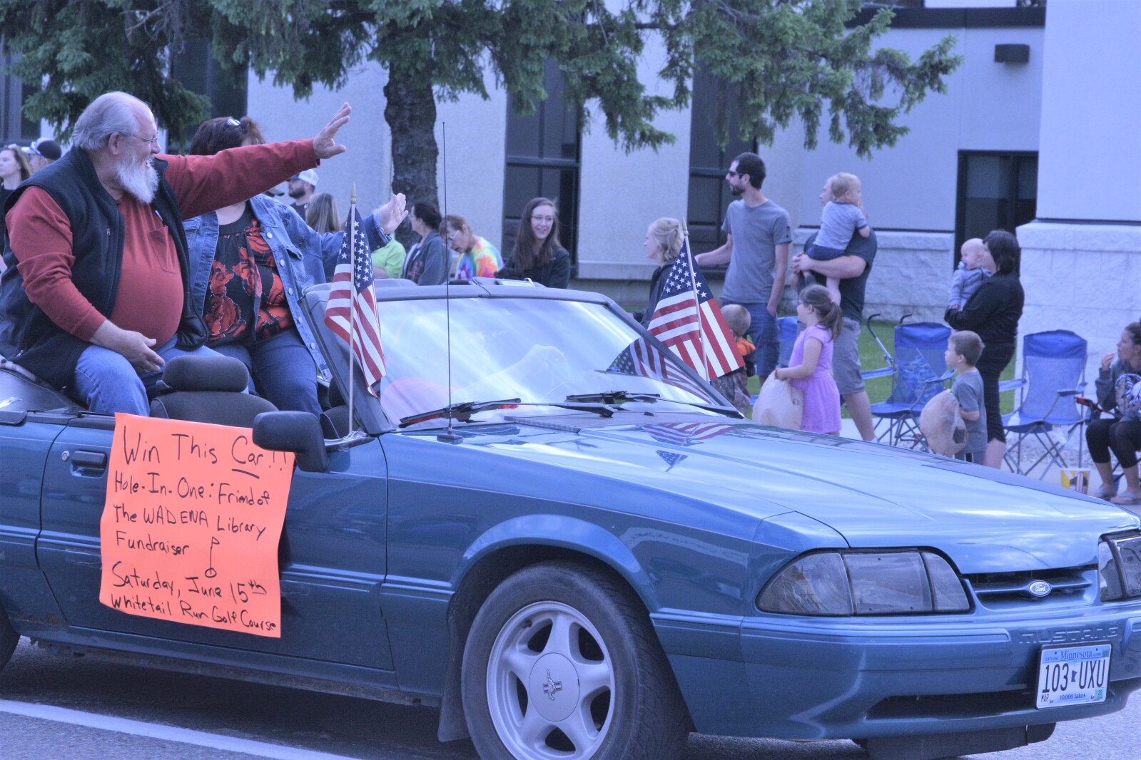 Wadena mayor giving away his convertible to one lucky winner Wadena
