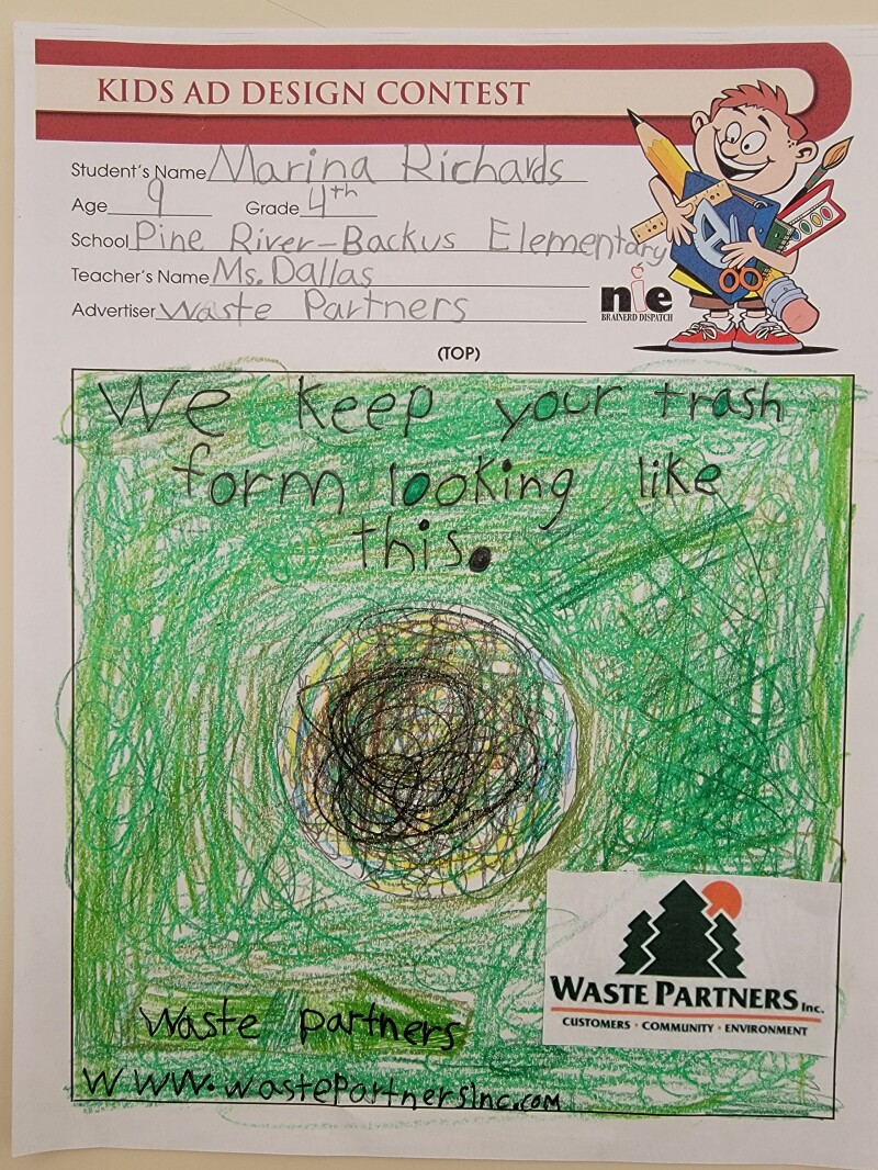 Pine River-Backus Elementary School - Ms Dallas' 4th Grade Class