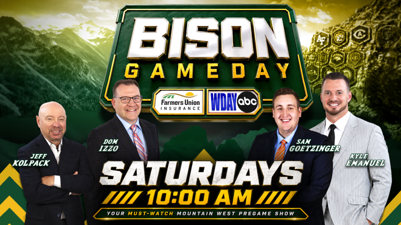 WDAY Sports to Broadcast Bison GameDay Pregame Show Live from Sacramento