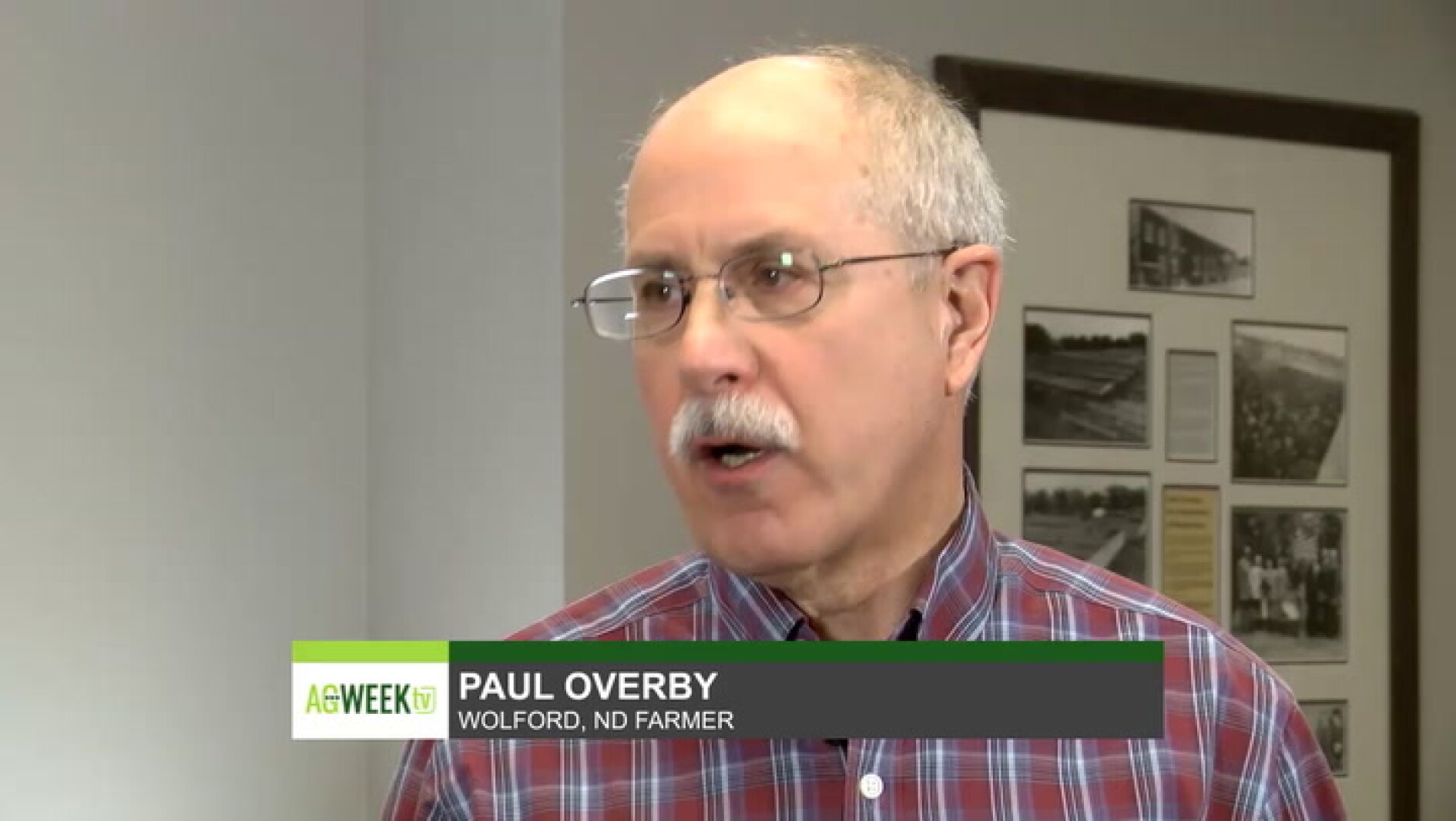 North Dakota farmer Paul Overby sees 'a lot of interest' in