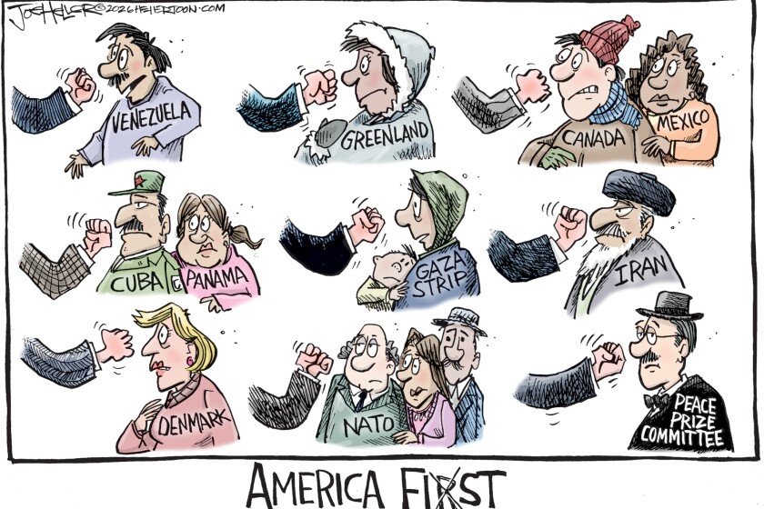 Editorial cartoon for Monday, Jan. 26, 2026 - Duluth News Tribune ...