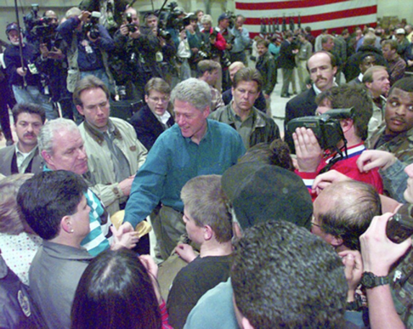 Clinton at GFAFB (1997)