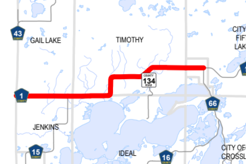 Csah CSAH 1 resurfacing starts May 9 in Crow Wing County - Pine and Lakes ...