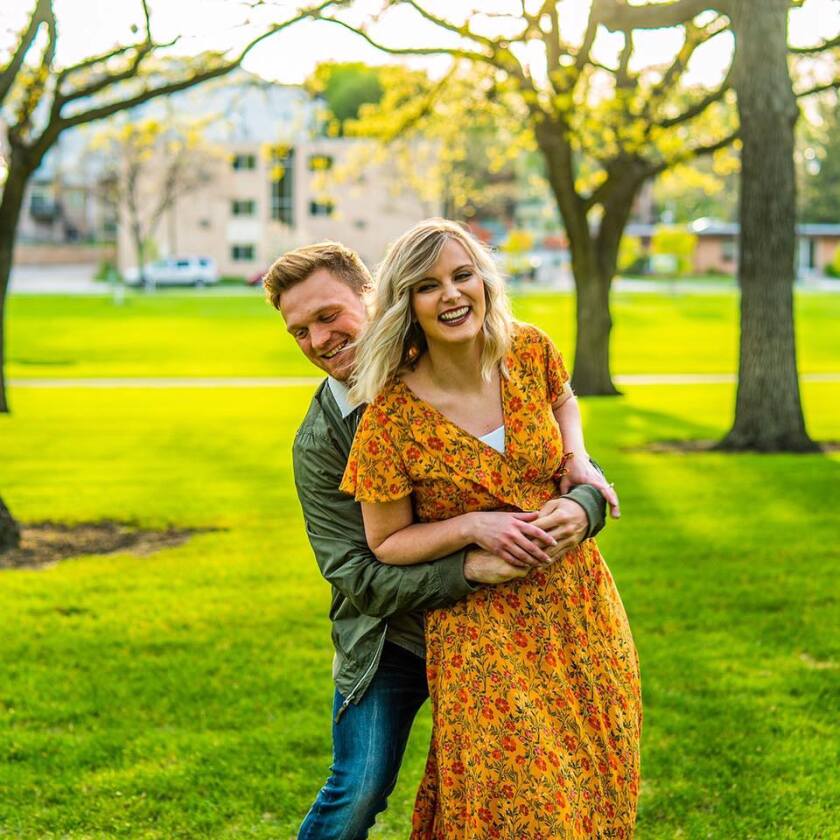 Bailey Schumann and Derek Fletcher