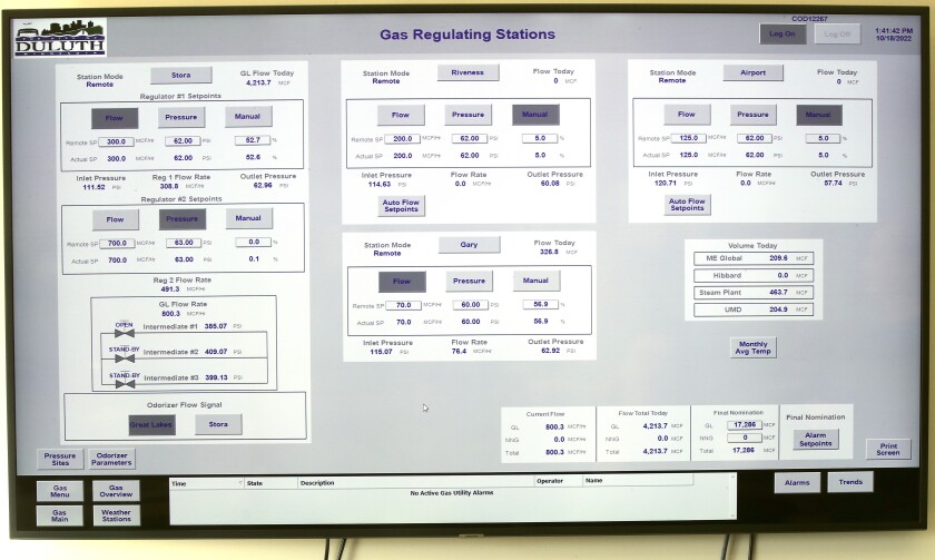 Monitor display.