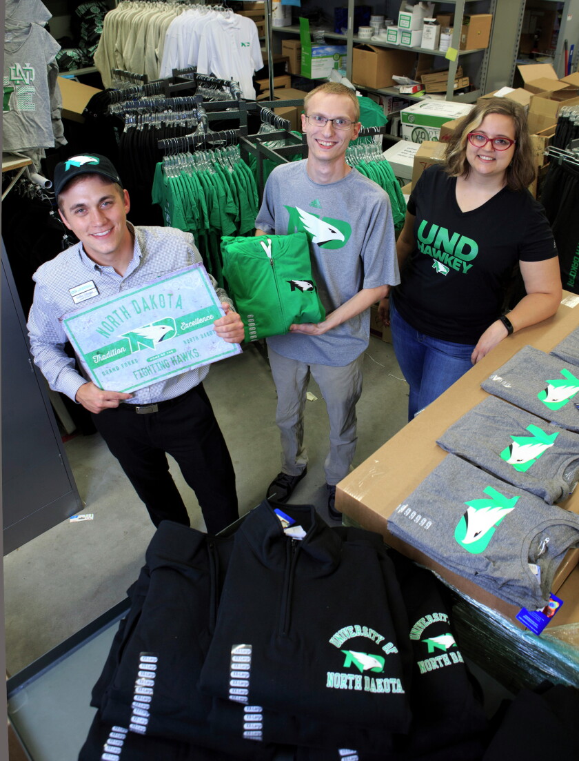 UND begins releasing Fighting Hawks merchandise Saturday - Grand Forks ...