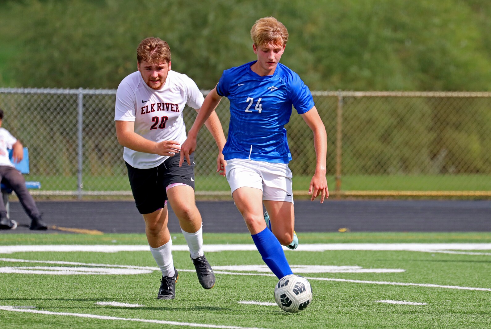 Brainerd Soccer against Elk River on Saturday, Sept. 17, 2022, at Brainerd.