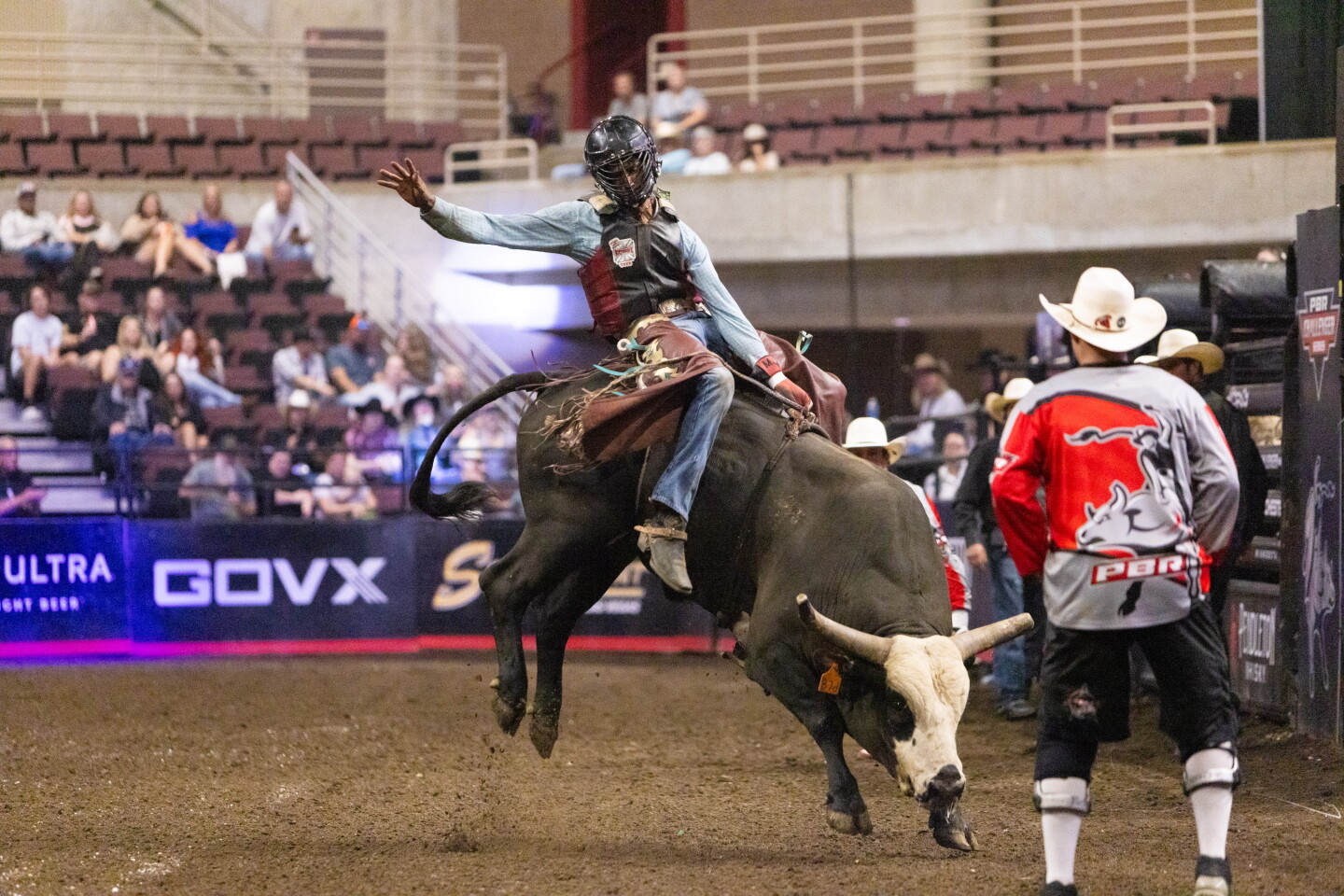 Bull Rider Loop Photos: Professional Bull Riders Challenger Series on Aug. 24, 2024 ...