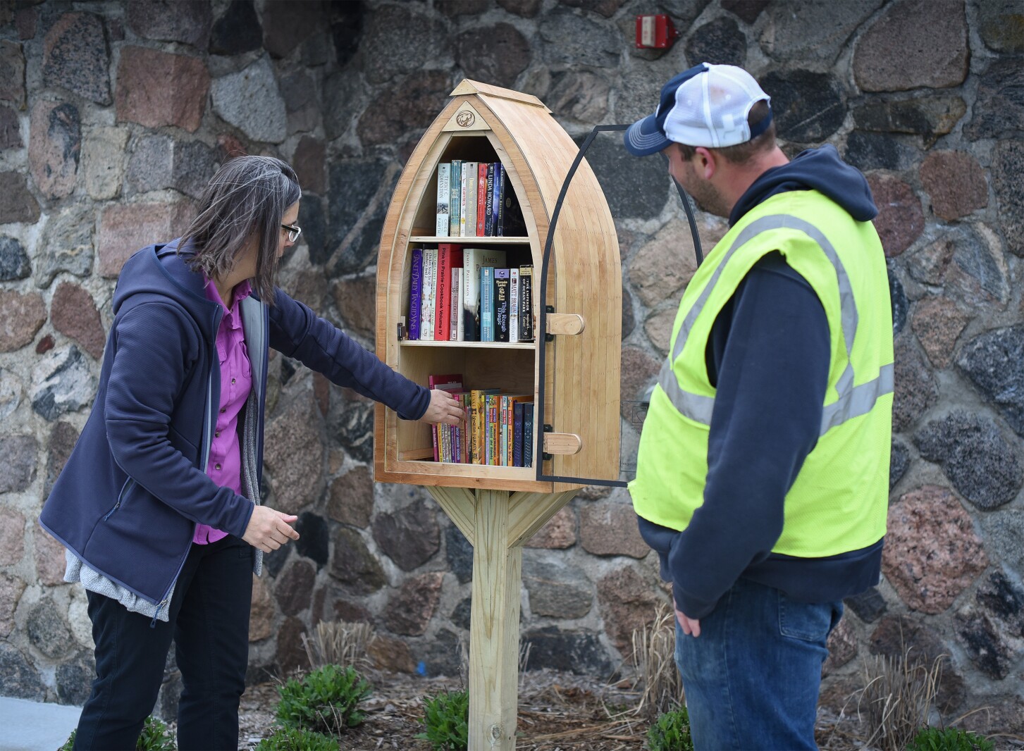 Micro libraries for a macro project: BSU students work with city to ...