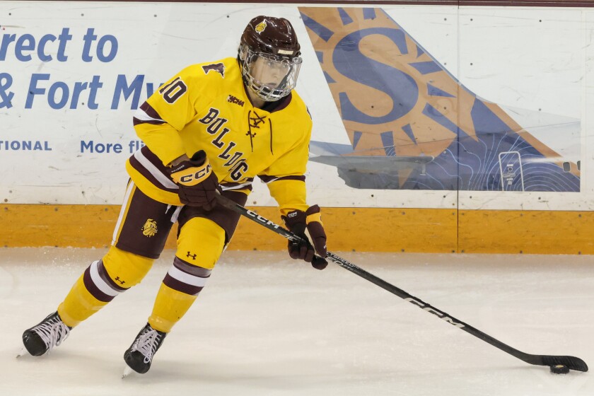 Baskin returns for Bulldogs, cements win over Minnesota State Duluth