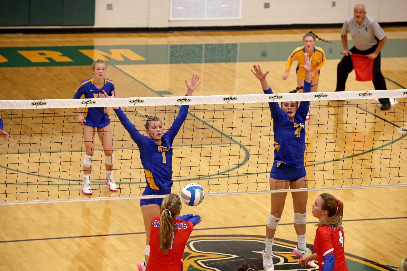Pequot Lakes vs Wadena-Deer Creek Volleyball on Thursday, Nov. 3, 2022, in Sauk Rapids.