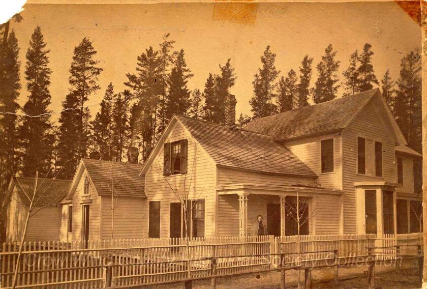 A home was erected on the southwest corner of Seventh and Juniper streets in Brainerd in 1872.