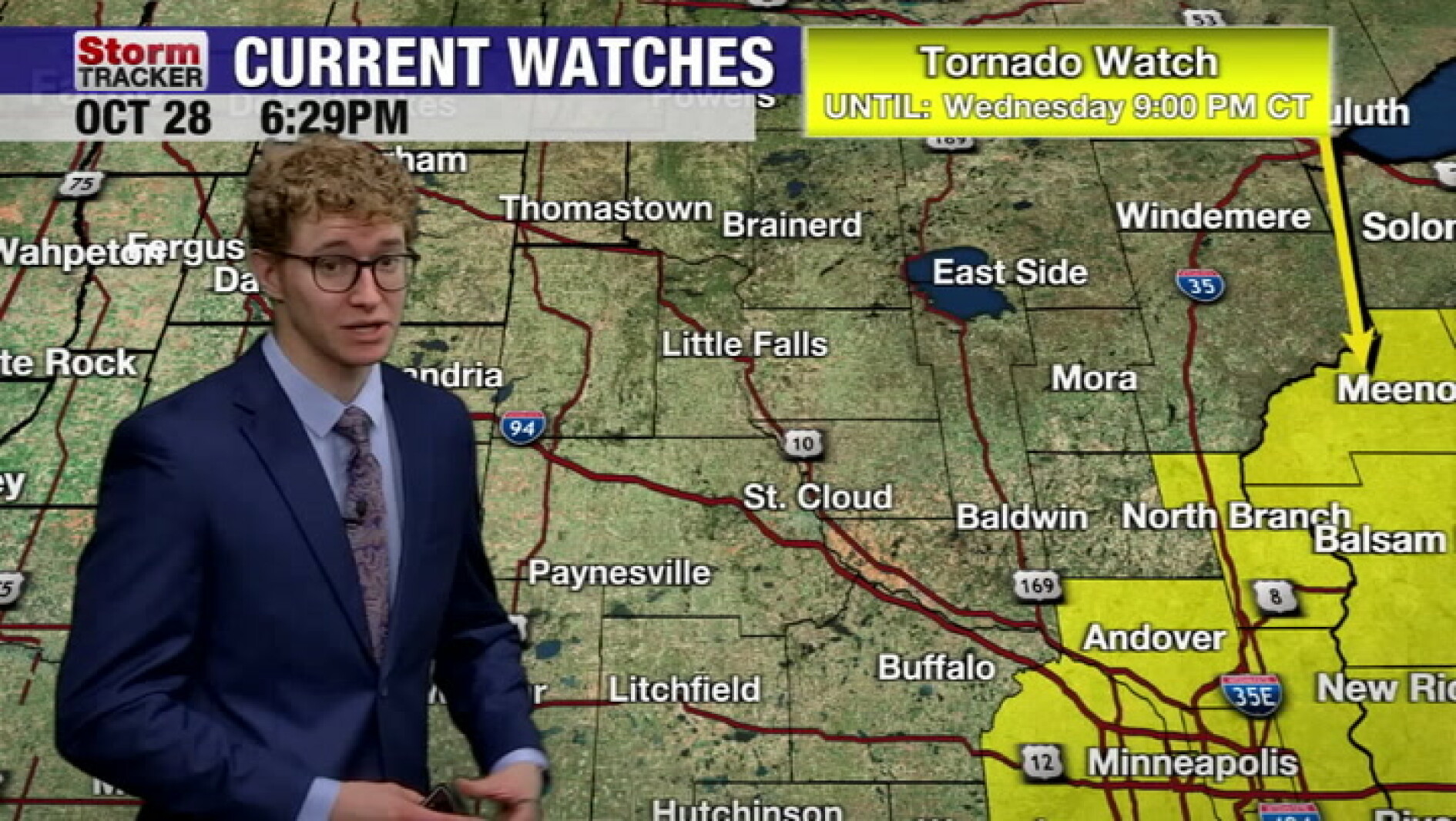 Storms and clouds exiting this evening - West Central Tribune | News ...
