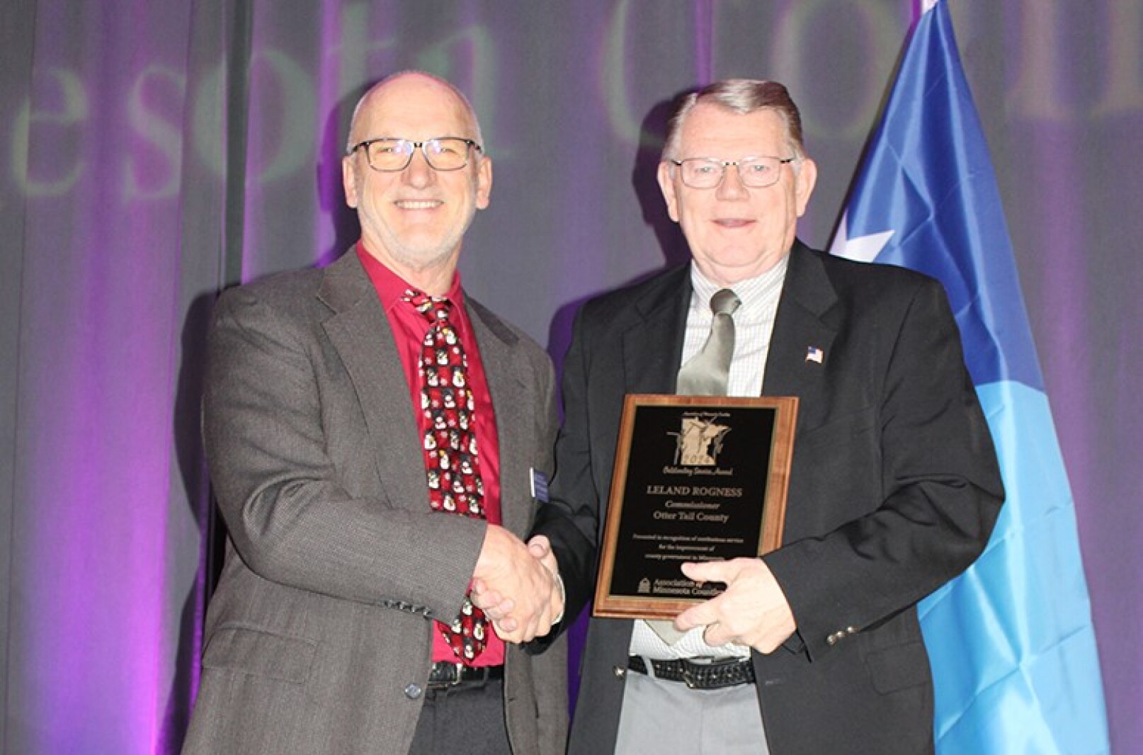 Libal Otter Tail County Commissioner honored by Association of Minnesota ...