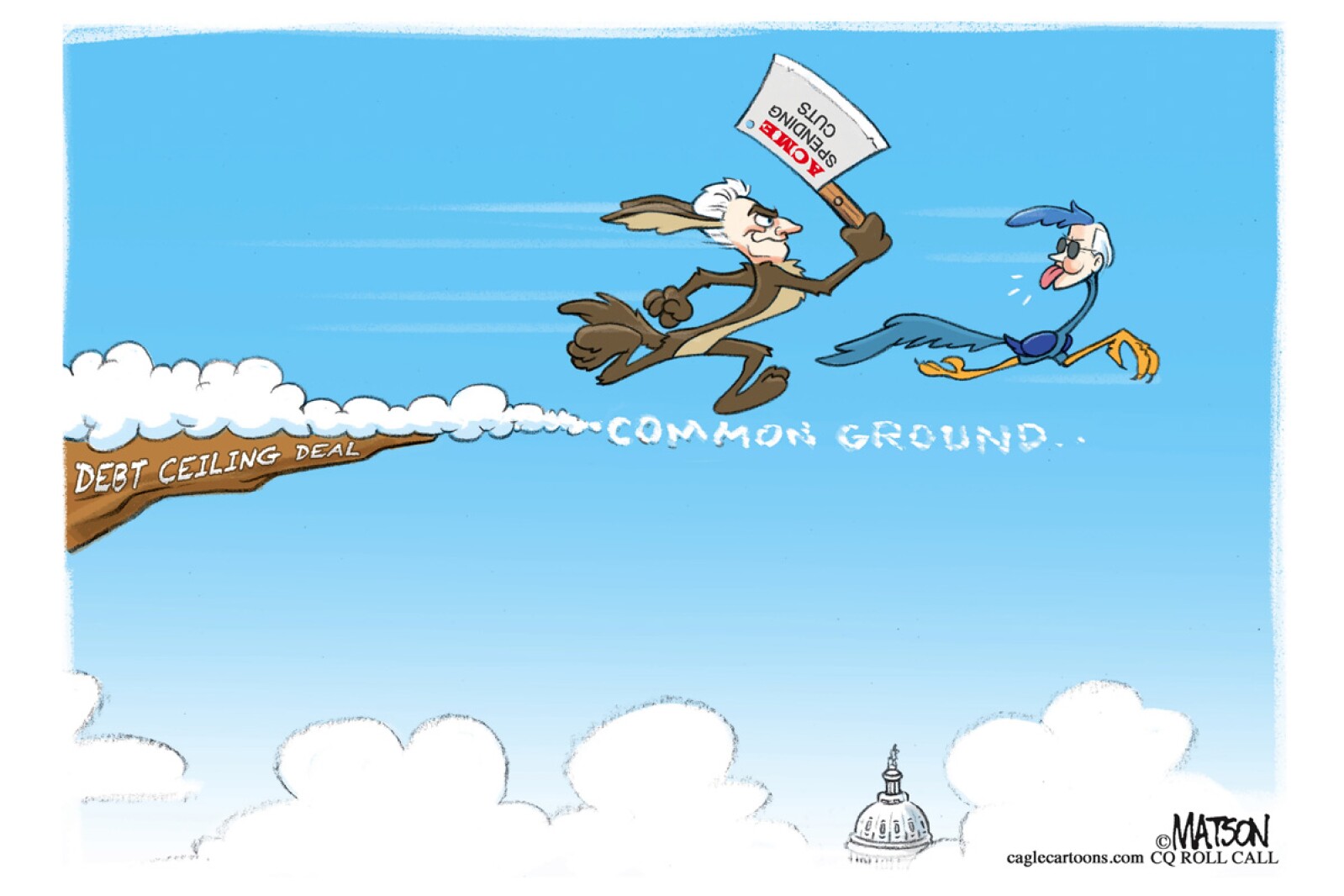 Point/Counterpoint: Yes, raise the debt ceiling; then cut spending, too ...