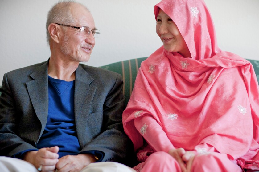 Mohammad Hussain and his wife, Raihana