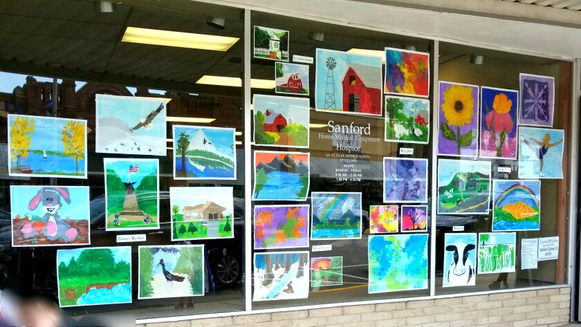 Sidewalk Art Gallery window in Canby.jpg