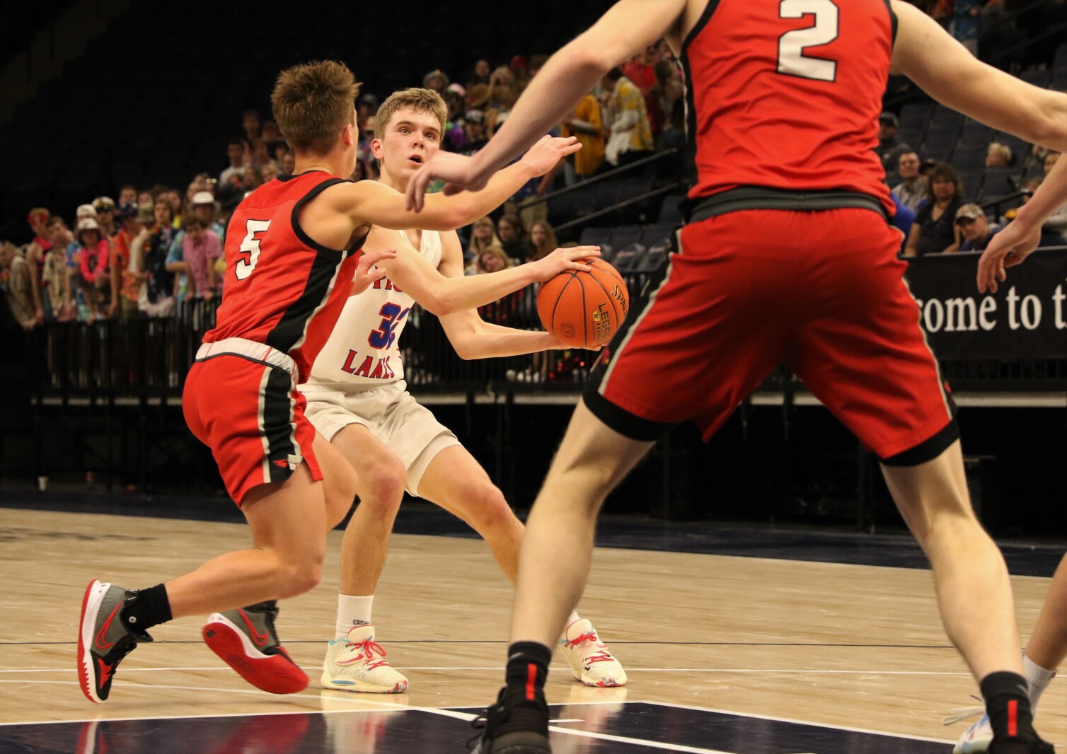 Pequot Lakes vs Annandale Class 2A State Quarterfinals Tuesday, March 22, 2022, at Target Center.