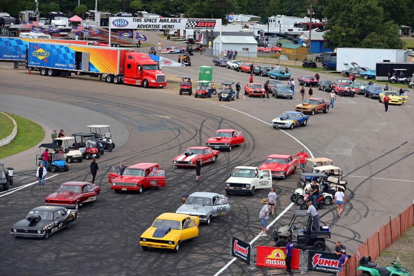 Never a dull day in The Zoo at NHRA Nationals - Brainerd Dispatch ...