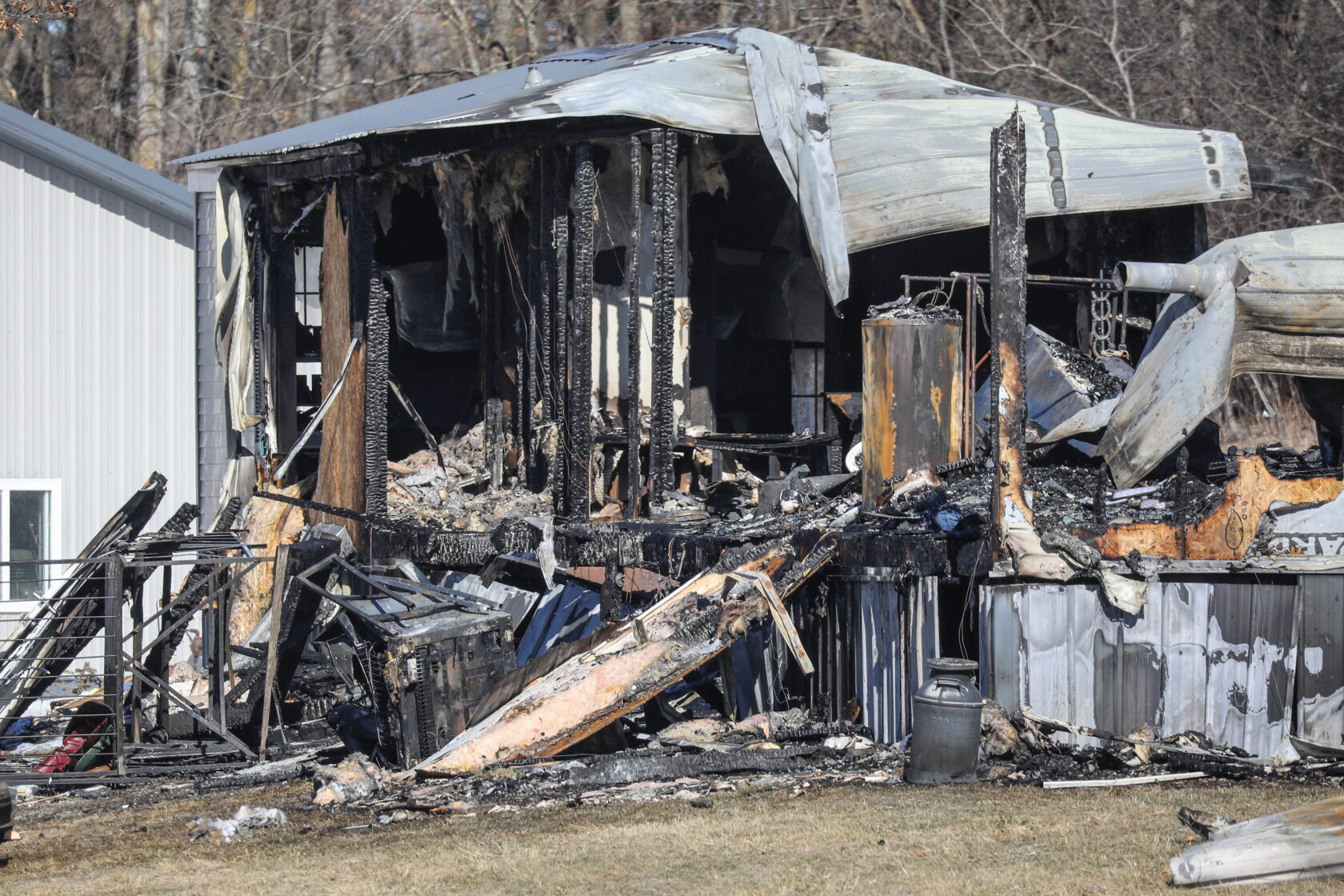 Mobile Home Exploding Man found injured after home explosion near Spring Valley - Post ...