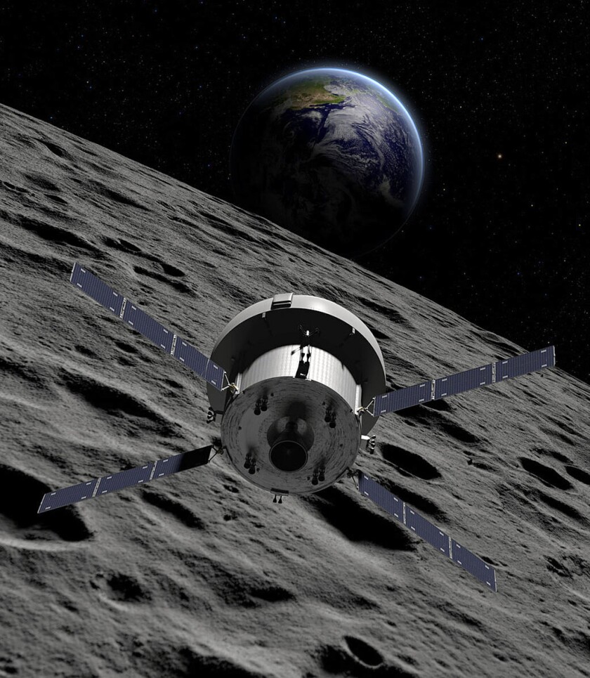 Artemis Orion capsule