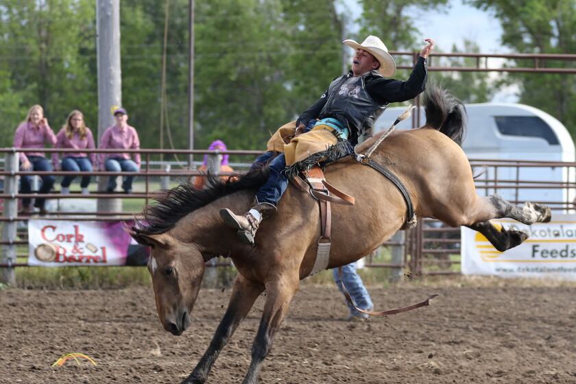 James Ward Rodeo Rider Greg Carlson excited for James River Rodeo to be back at the fair ...