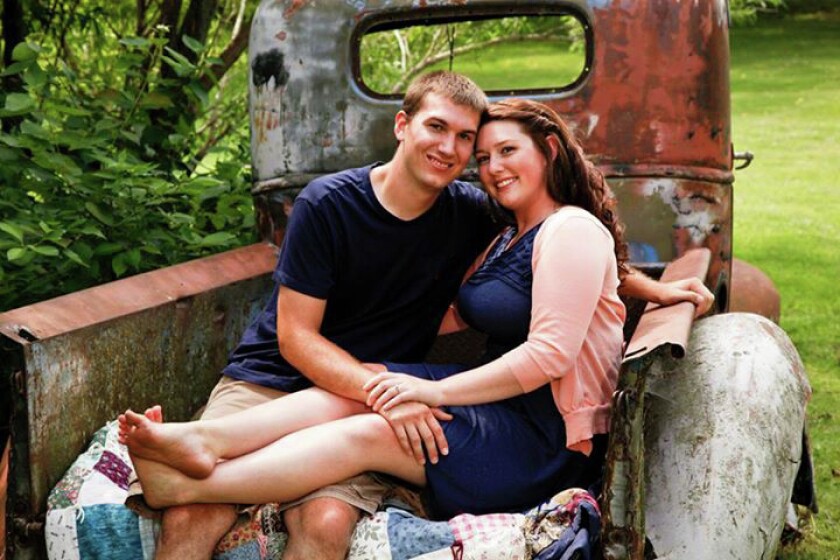 Benjamin Pattison and Christa Moller