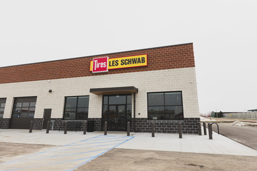 Less Schwab Les Schwab Tires on track to open Mitchell store on May 8, signaling ...