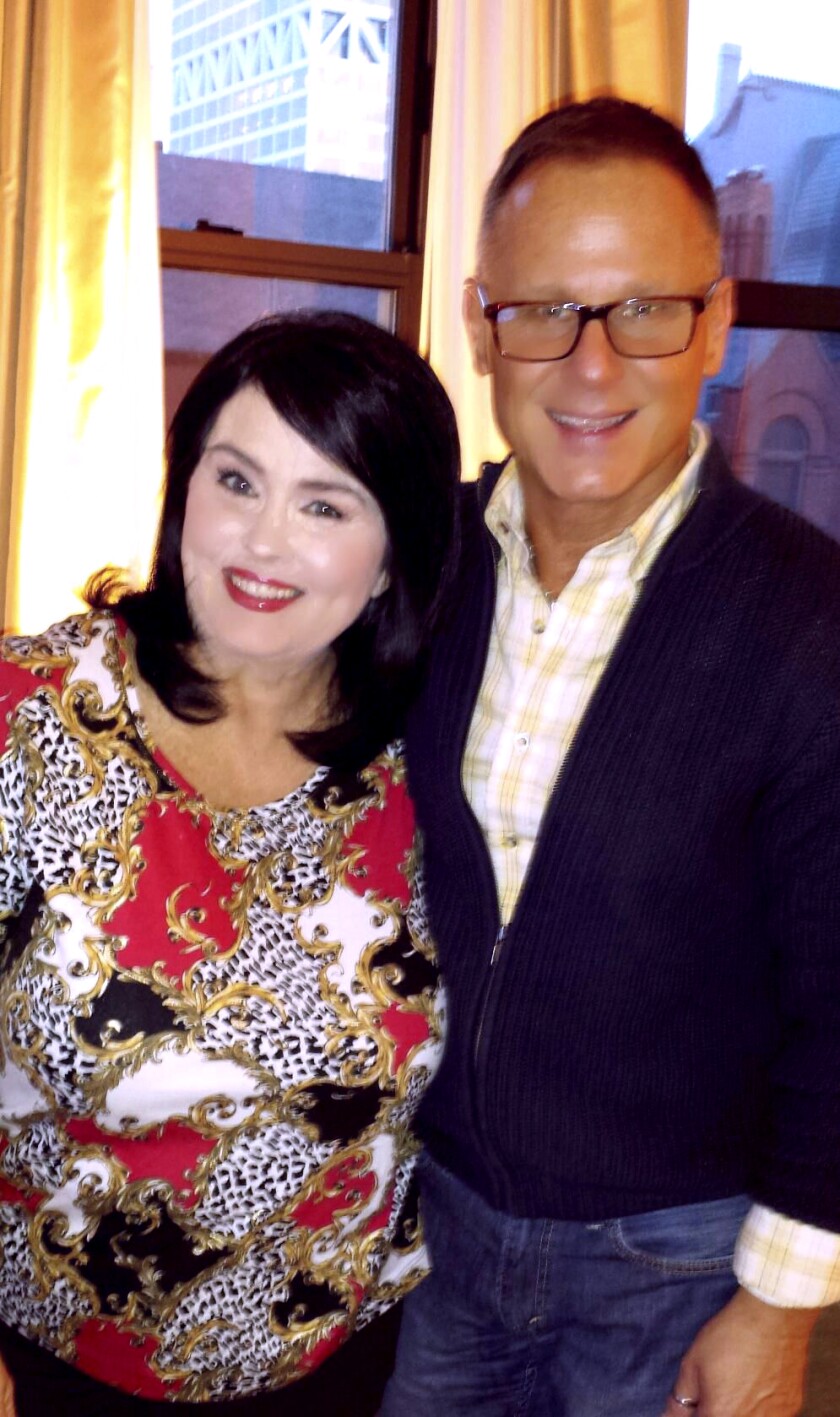 Williams with Miss Kay