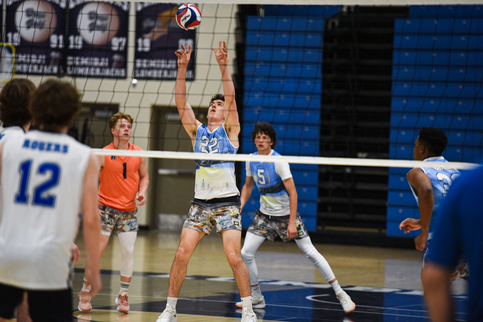Caron Reed Reed Johnson, Elijah Caron inject new boys volleyball program with high ...