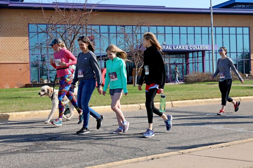 5K for Mental Health Awareness at Central Lakes College