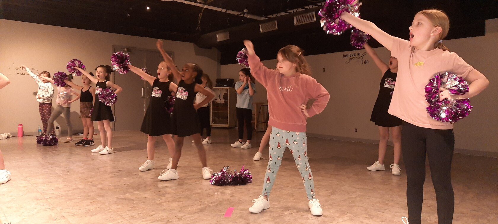 Mini Cheer Mini cheers and bigger smiles at new cheerleading program for ...